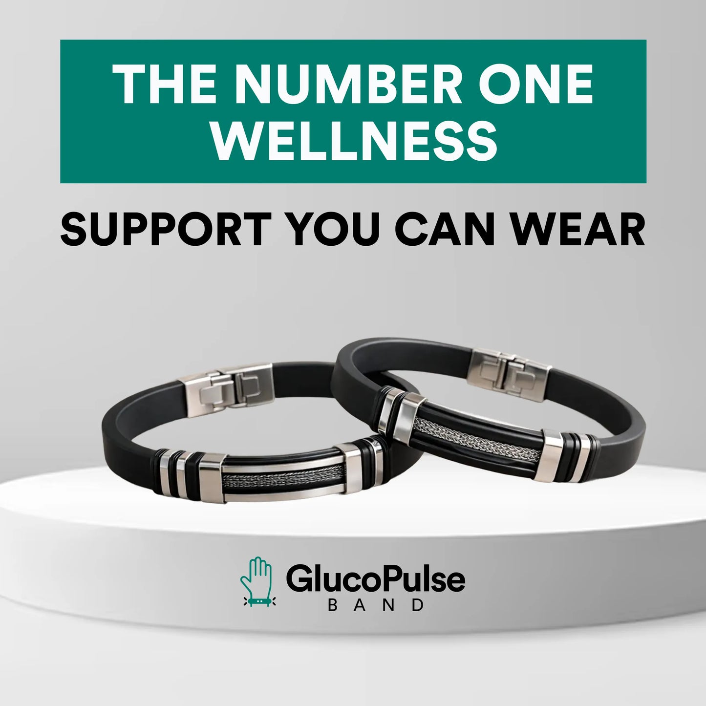 GlucoPulse™ Balance Band – Improve Circulation, Energy & Daily Wellness (3 Pack)